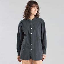 GREY LABEL バンドカラーシャツ