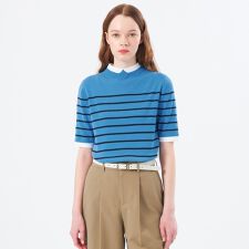 【2025年秋冬モデル】Cleric Collar Knit ハーフスリーブ