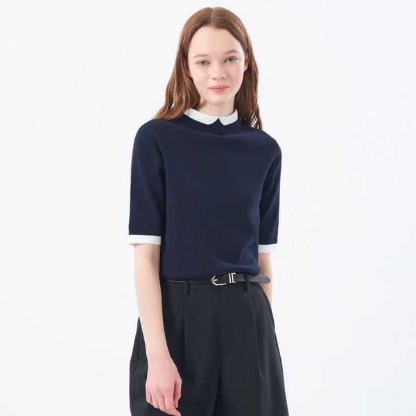 Cleric Collar Knitロングスリーブ | マッキントッシュ フィロソフィー