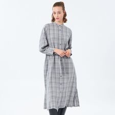 タックスリーブチェックシャツドレス | マッキントッシュ 