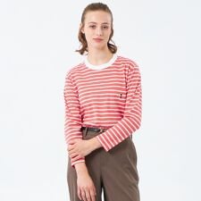 バッキンガムベア ボーダーポケットロンT