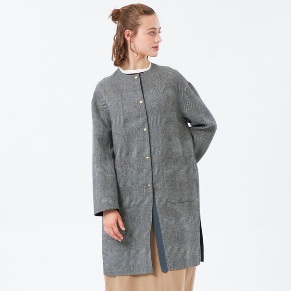 MACKINTOSH バイカラーショートタフタコート バイカラータフタショートコート | マッキントッシュ ロンドン