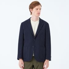 テーラードジャージー ジャケット ZIGNONEジャージー