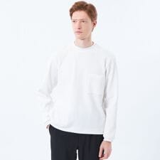 ブリテック クルーネックロンT テクノワッフル