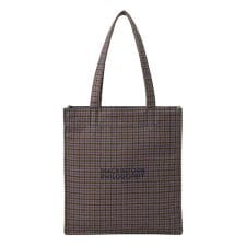 マッキントッシュ フィロソフィー(MACKINTOSH PHILOSOPHY)のチェックツイードロゴトート