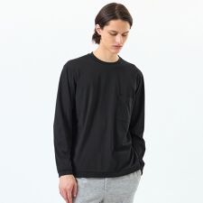 クルーネックロンT ベアスムース