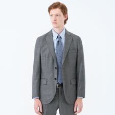 マッキントッシュ フィロソフィー(MACKINTOSH PHILOSOPHY)のトロッター ジャケット#108 ウール混グレンチェック