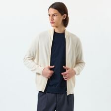 14G カノコ風ジャカード ドライバーズニット