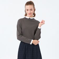 【25年秋冬モデル】Cleric Collar Knit ワイドフィット