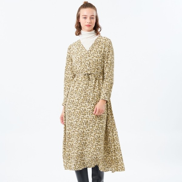 クレストブリッジチェックエアリーツイルワンピース | ブルーレーベル