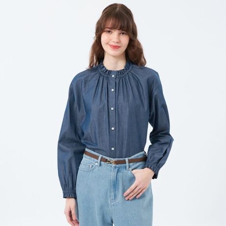 [^ԁFH5M08664__]NVJȃtfBeB[̃uEX݂ƑɂՂtMU[uEXBHtɈꖇłƒĂ؂₩ŁA~ɌẮAd˂jbg݂̋⑳t̂C[hX^COɂ􂵂܂ByfށzIti02jETbNXi25jF㎿ȃRbgƍZpŃlbvщH}AxŐDꂽnłBiȌƃ\tgŏ_炩ȕo܂BlCr[i29jFCfBS̐nłB߂ōĂ邽߁AFEFڂ̐SzȂfށBVu[̕\LCڂȑfނłBߒp:t/H/~̏i̓Tvł̎BesĂ܂Bۂ̏iƃC[WAdlقȂꍇ܂B