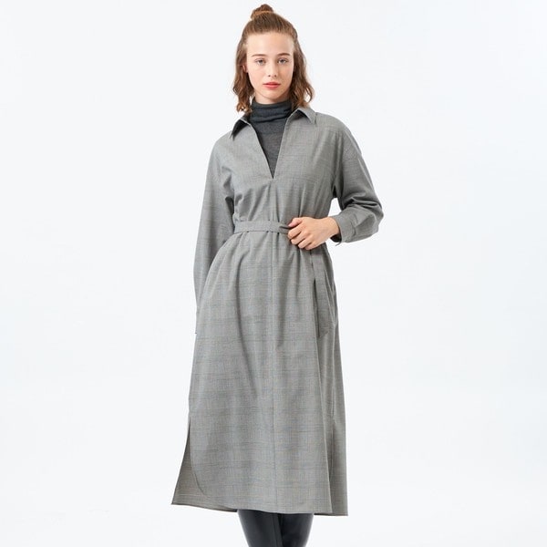 ギンガムチェックサッカーワンピース | マッキントッシュ