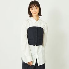 GREY LABEL ウールビスチェ