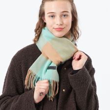 マッキントッシュ フィロソフィー(MACKINTOSH PHILOSOPHY)のウォッシャブルカシミヤチェックマフラー