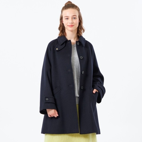 ツイルメルトンショートダッフルコート | ブルーレーベル