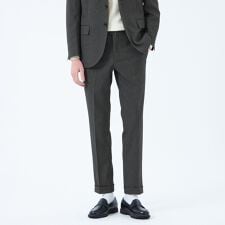 トロッター トラウザーズ#051 ストレッチドビー/千鳥