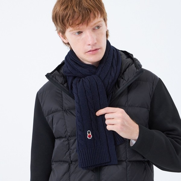 バッキンガムベア ケーブル ニットマフラー