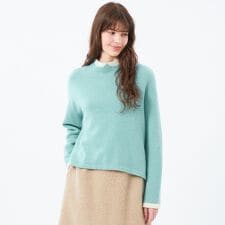 Cleric Collar Knit ウールカシミヤ製