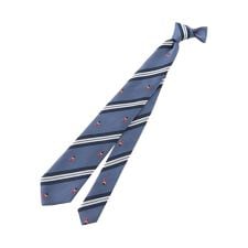 BUCKINGHAM BEAR×ストライプ レギュラータイ