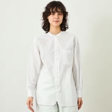 【GREY LABEL】バンドカラーシャツ