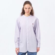 バッキンガムベア バンドカラーシャツ