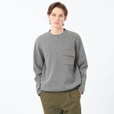 リブダンボールニット スピンドルロンT