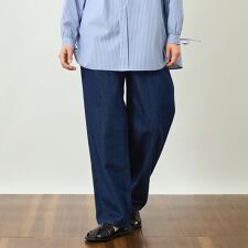 【GREY LABEL】シンチバックワイドデニム