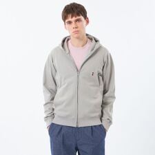 バッキンガムベア ライトフリース ジップパーカ