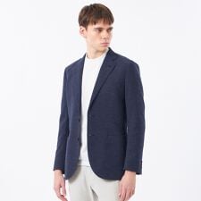 テーラードジャージー ジャケット TOLLEGNOへリンボン