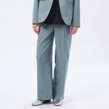 【MP STANDARD TROUSERS 001 WIDE FIT】DRY OXFORD製