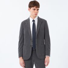 テーラードジャージー ジャケット ハイブリッドジャージー