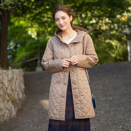 美品】マッキントッシュフィロソフィー キルティングダウンジャケット 