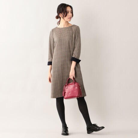 ウォッシャブル チェックジャージーワンピース マッキントッシュ フィロソフィー Mackintosh Philosophy H5j ファッション通販 マルイウェブチャネル