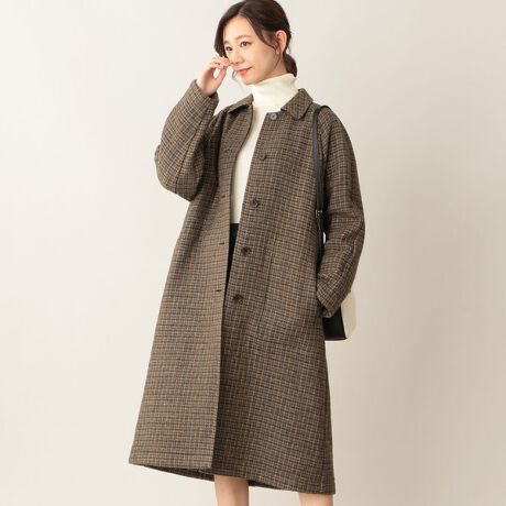 ダブルフェイスツイードチェックコート マッキントッシュ フィロソフィー Mackintosh Philosophy H5b07231 ファッション通販 マルイウェブチャネル