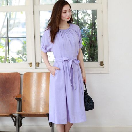 ポリエステルリネンワンピース マッキントッシュ フィロソフィー Mackintosh Philosophy H5j ファッション通販 マルイウェブチャネル