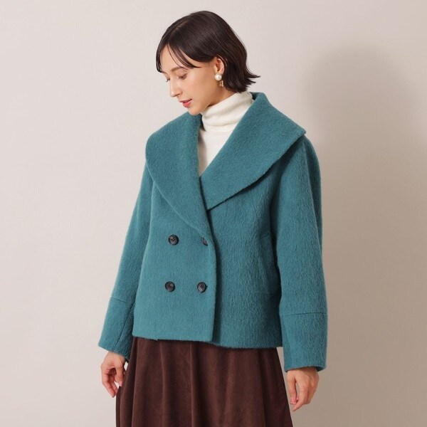 FRAY I.D アルパカロングコート シャギーコート リバーロングコート FRAY I.D アルパカロングコート シャギーコート リバーロングコート S