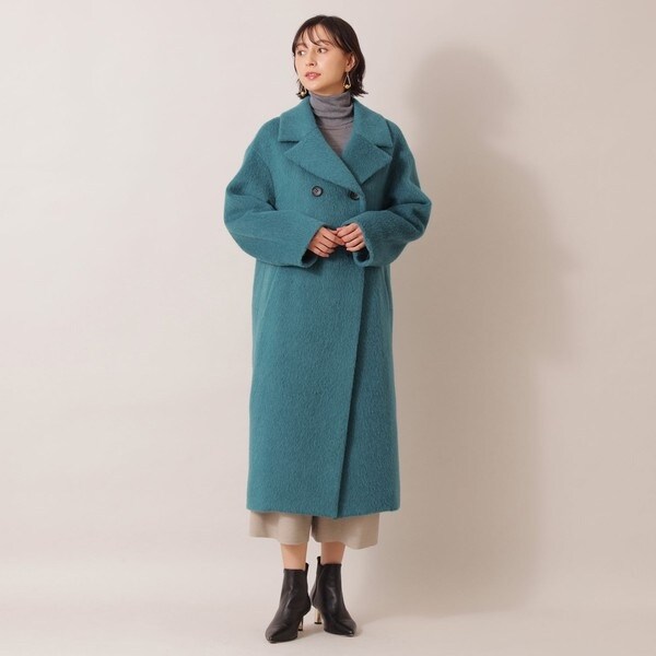 アルパカシャギーロングコート | マルイウェブチャネル