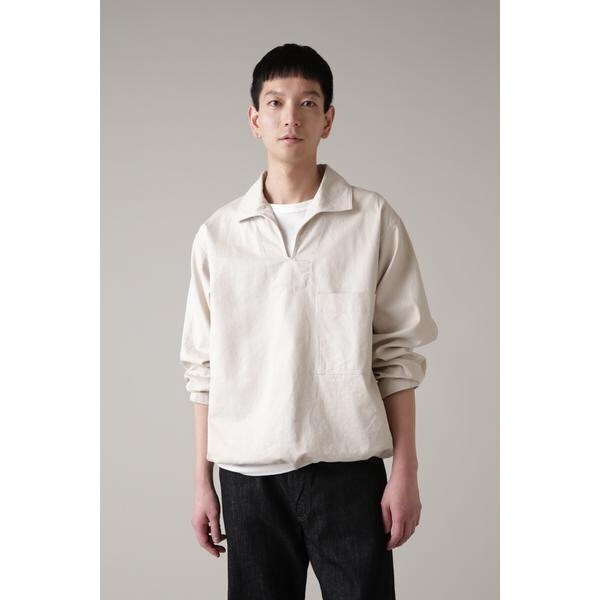 【新品】JAPANESE COTTON LINEN DRILL 帽子　MHL. JAPANESE COTTON LINEN DRILL 帽子 MHL. MARGARET HOWELL - pocket