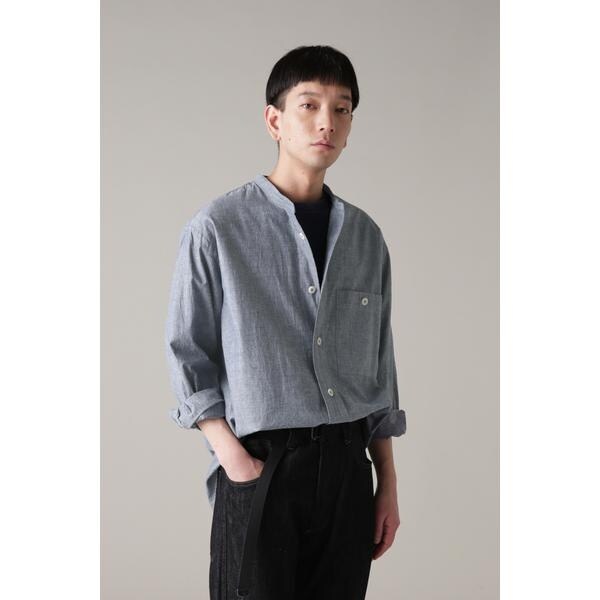 ブラウス シャツ ブラウス FADED COTTON SHIRTING 値下げ MHL. FADED COTTON