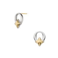 シルバー925 ピアス K18ポスト