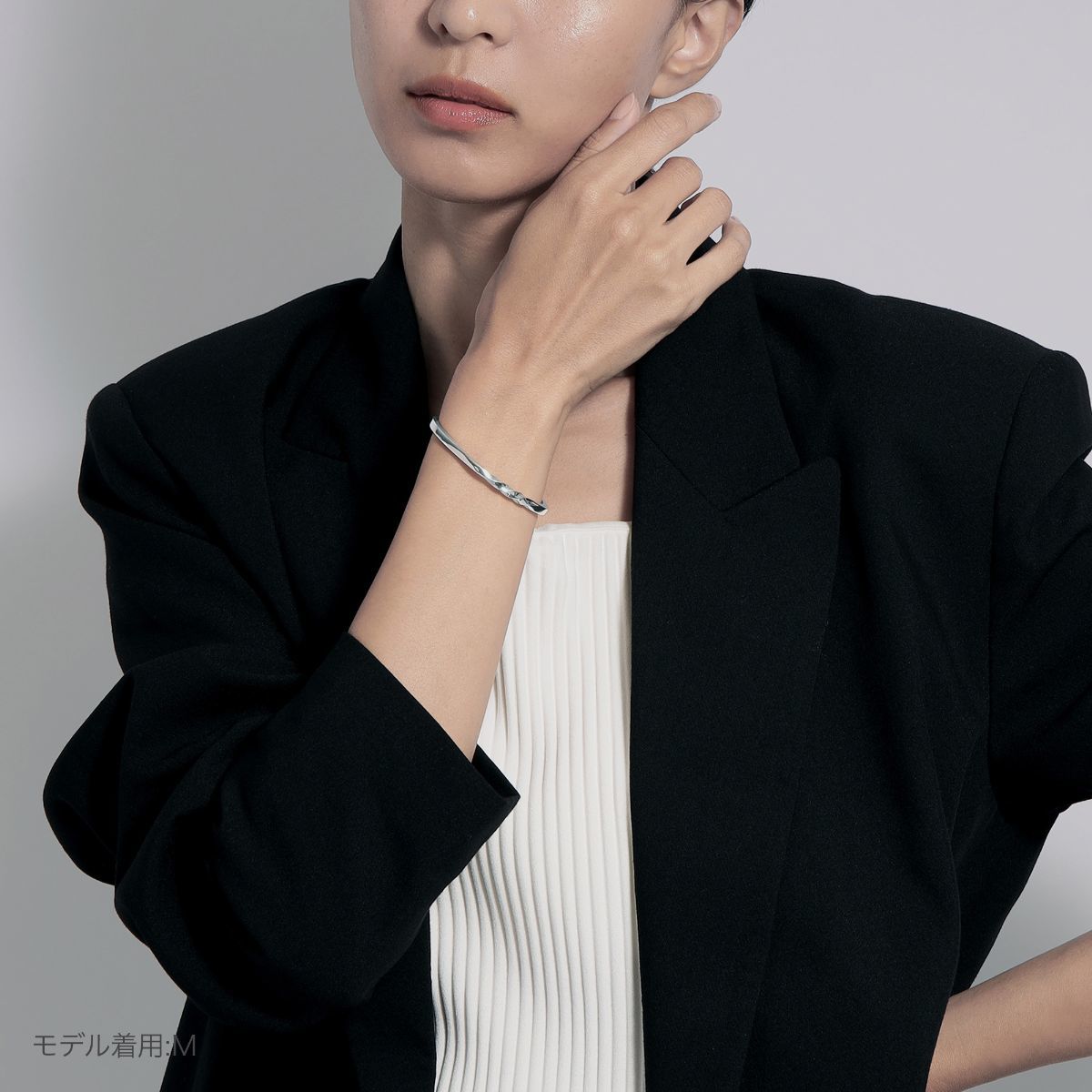 2.5パイプC型バングル K10 | リラバイスピック＆スパン(Lilas by Spick