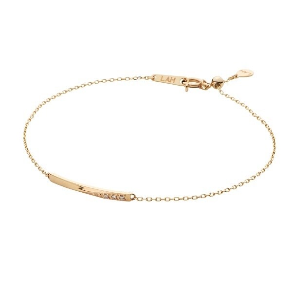 一粒ダイヤのデザインチェーンブレスレット | シエナロゼ(SIENA