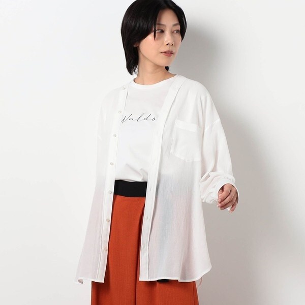 WALDO】ブザムシャツ | ニコルホワイト(NICOLE WHITE) | マルイウェブ
