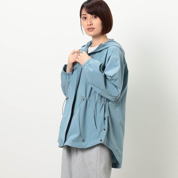 洗える】フォギーシアーVカラーショートブルゾン | ノーブル(Noble