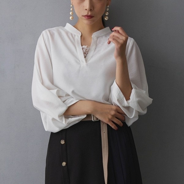 WALDO】ブザムシャツ | ニコルホワイト(NICOLE WHITE) | マルイウェブ