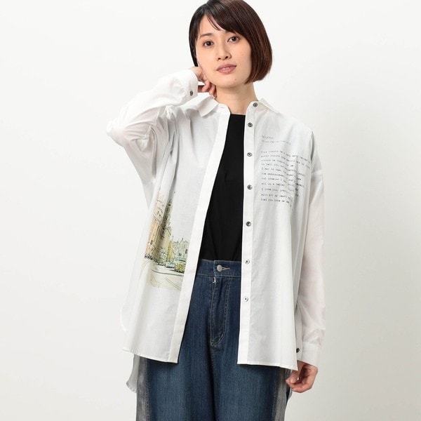 WALDO】ブザムシャツ | ニコルホワイト(NICOLE WHITE) | マルイウェブ