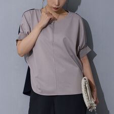 異素材切り替えTEE