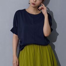 異素材切り替えTEE