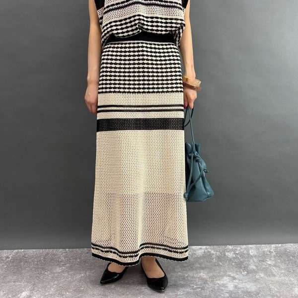 ニコルホワイト（NICOLE WHITE）/ペプラムニットスカート ペプラムニットスカート | ニコルホワイト(NICOLE WHITE) | マルイ