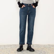 【WALDO】裾切りっぱなしボーイズデニムパンツ